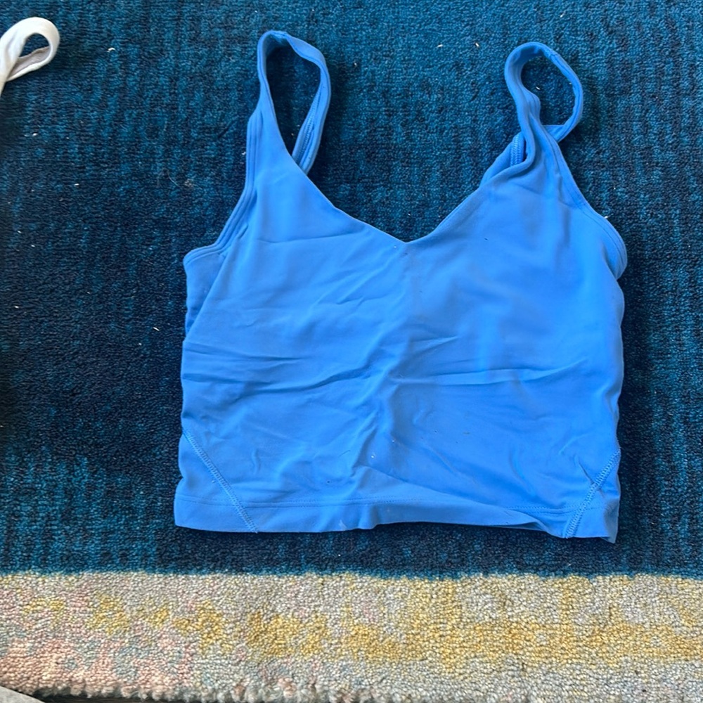 Lululemon blue Nile align tank
